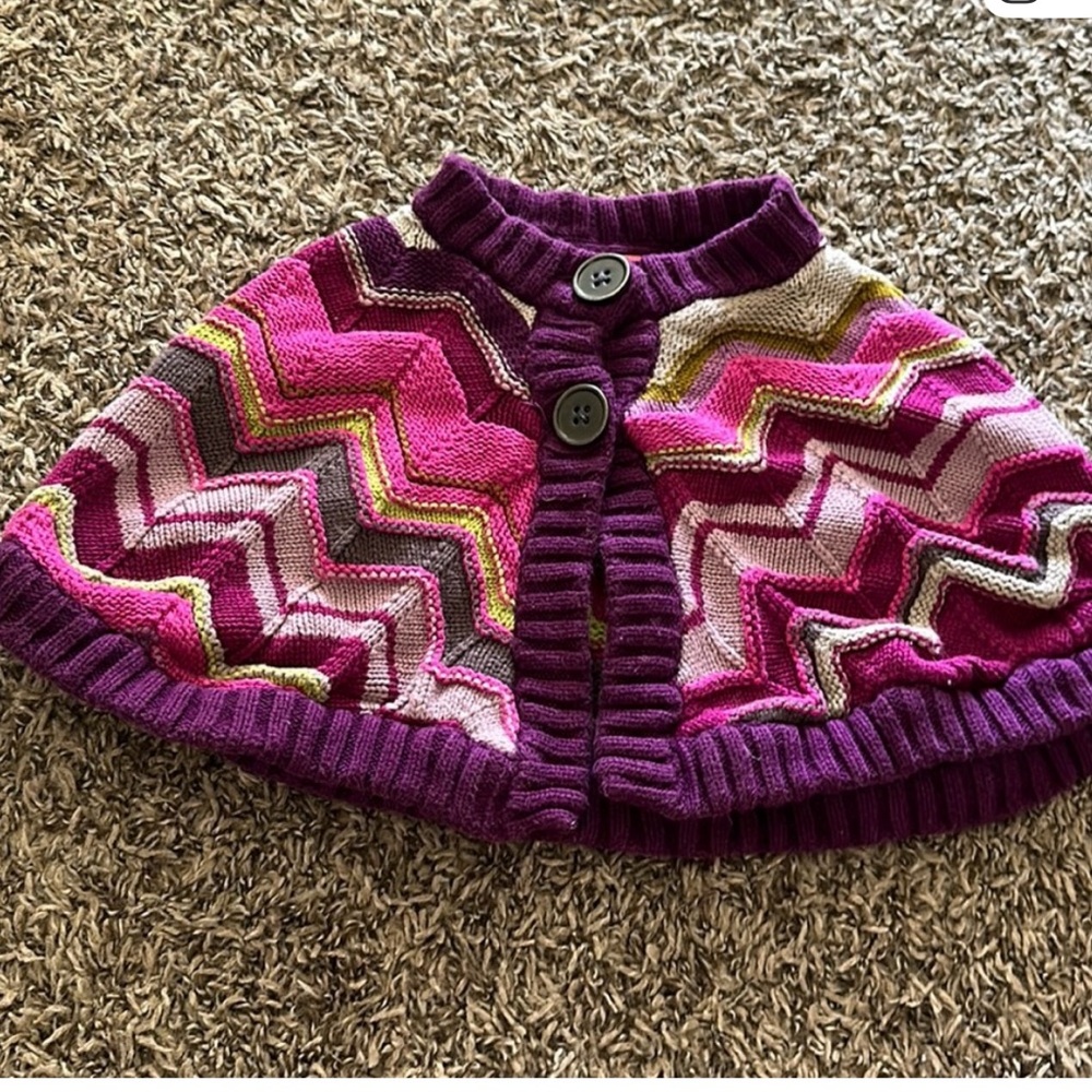 button up poncho